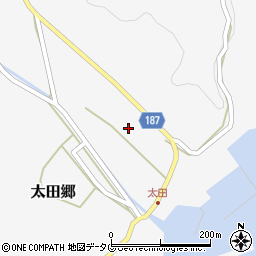 長崎県南松浦郡新上五島町太田郷1589-2周辺の地図