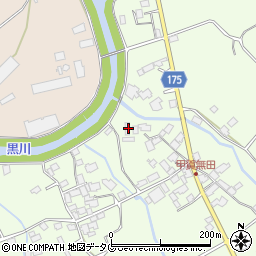 熊本県阿蘇市狩尾526周辺の地図