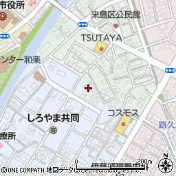 大分県佐伯市来島町26-63周辺の地図