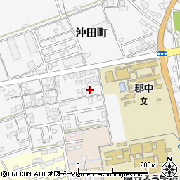 長崎県大村市沖田町693周辺の地図