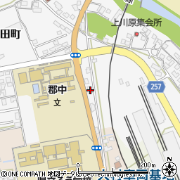 長崎県大村市沖田町74-2周辺の地図