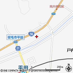 幡多信用金庫平田支店周辺の地図