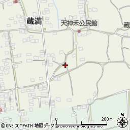 熊本県荒尾市蔵満746周辺の地図