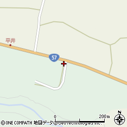 大分県竹田市小塚1000-2周辺の地図