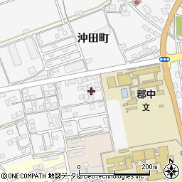 長崎県大村市沖田町693-2周辺の地図