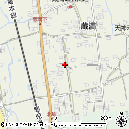 熊本県荒尾市蔵満368周辺の地図