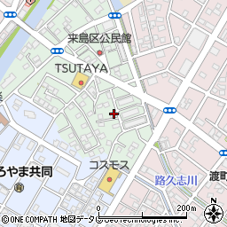 大分県佐伯市来島町15-10周辺の地図