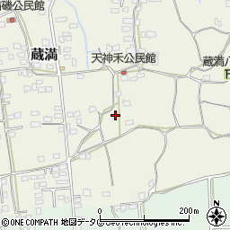 熊本県荒尾市蔵満740周辺の地図