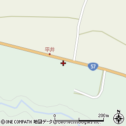 大分県竹田市小塚946-38周辺の地図