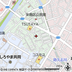 大分県佐伯市来島町15-18周辺の地図