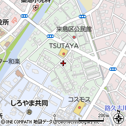 大分県佐伯市来島町26-14周辺の地図