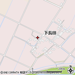 熊本県菊池市下長田534周辺の地図