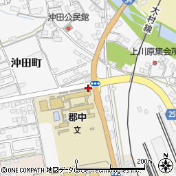 長崎県大村市沖田町190周辺の地図
