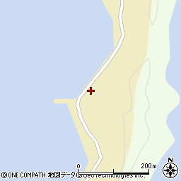 大分県佐伯市鶴見大字沖松浦1406周辺の地図