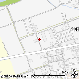 長崎県大村市沖田町267周辺の地図