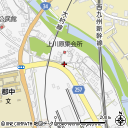 長崎県大村市沖田町132-1周辺の地図