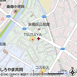 大分県佐伯市来島町14-15周辺の地図