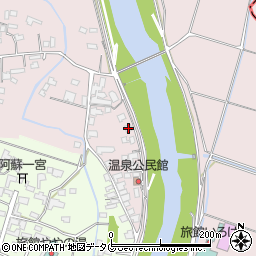 熊本県熊本市北区植木町田底320周辺の地図