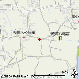 熊本県荒尾市蔵満828周辺の地図
