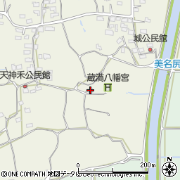 熊本県荒尾市蔵満883周辺の地図