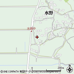 熊本県荒尾市水野1361-5周辺の地図