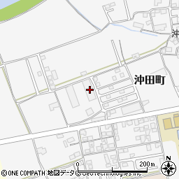 長崎県大村市沖田町257周辺の地図