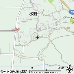 熊本県荒尾市水野1330周辺の地図