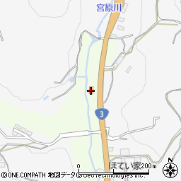 山小屋熊本北店周辺の地図