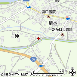 愛媛県南宇和郡愛南町城辺甲沖1603-1周辺の地図