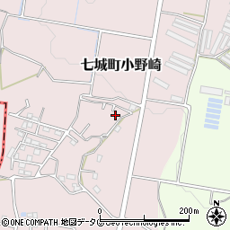 熊本県菊池市七城町小野崎660周辺の地図