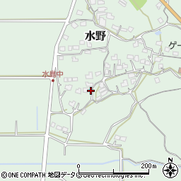 熊本県荒尾市水野1350周辺の地図