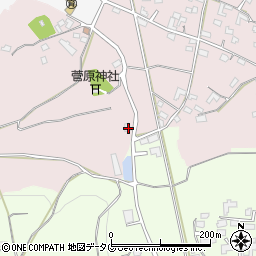 熊本県熊本市北区植木町田底602周辺の地図