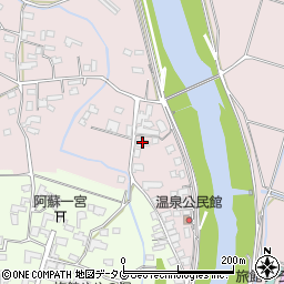 熊本県熊本市北区植木町田底335周辺の地図