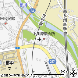 長崎県大村市沖田町139周辺の地図