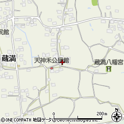 熊本県荒尾市蔵満911周辺の地図