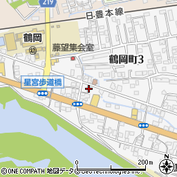 大分合同新聞　佐伯鶴岡プレスセンター周辺の地図