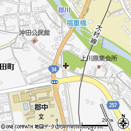 長崎県大村市沖田町155-3周辺の地図