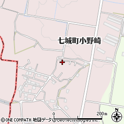 熊本県菊池市七城町小野崎659周辺の地図