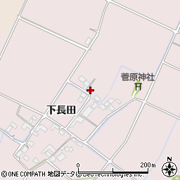 熊本県菊池市下長田469周辺の地図