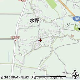 熊本県荒尾市水野1382周辺の地図