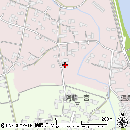 熊本県熊本市北区植木町田底500周辺の地図