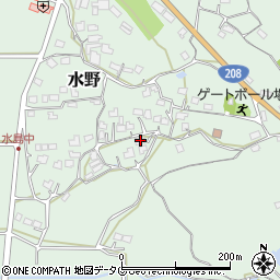 熊本県荒尾市水野1387周辺の地図