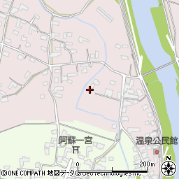 熊本県熊本市北区植木町田底380周辺の地図