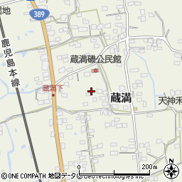 熊本県荒尾市蔵満394周辺の地図