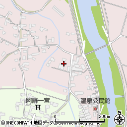 熊本県熊本市北区植木町田底386周辺の地図