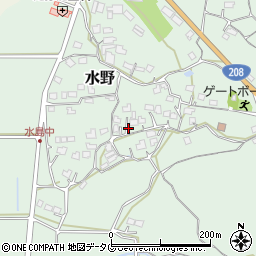 熊本県荒尾市水野1423周辺の地図