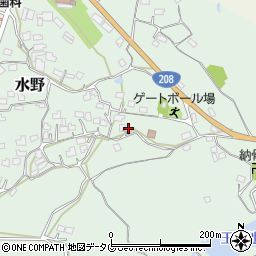 熊本県荒尾市水野1395周辺の地図