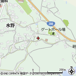 熊本県荒尾市水野1394周辺の地図