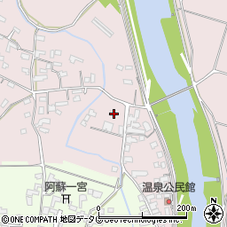 熊本県熊本市北区植木町田底388周辺の地図