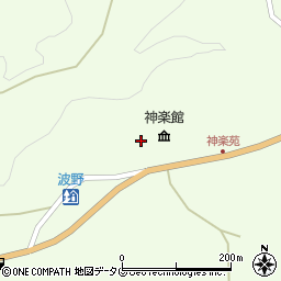 道の駅波野周辺の地図